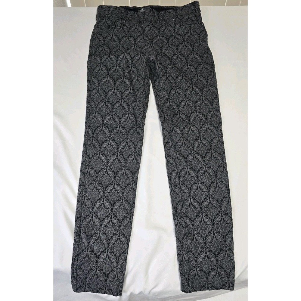 89th & Madison Women's Small Stretch Pants Black & Gray